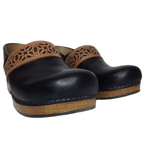 Dansko Pavan Leather Clogs 340021202 Euro 40 US 9.5-10